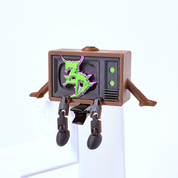 Zeds Dead TV Buddy Rave Hat Clip | 3D Printed EDM Accessory