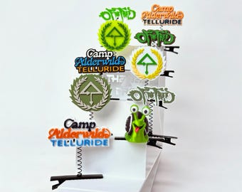 Bundle - Of The Trees Camp Alderwild Rave Sprouts | 3D Printed EDM Accessories Set | Festival Gifts