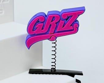 Griz Rave Sprouts | EDM accessory | Festival Gift | Pink Blue White