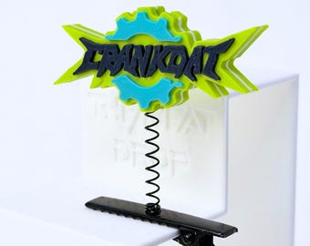Crankdat Logo Rave Sprouts | EDM accessory | Festival Gift | Green Pink Purple