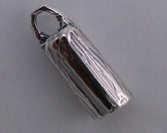 B137ss Plata de ley, gorra de cordón de cuero facetado artesanal