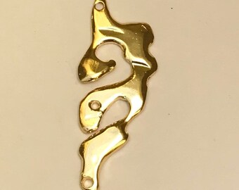 Conector B50vm de oro vermeil de 18 kt
