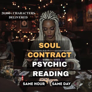 Soul Contract Psychic Reading | Past Life, Karma and Future Insight, Mediumship Messages & Spiritual Guidance