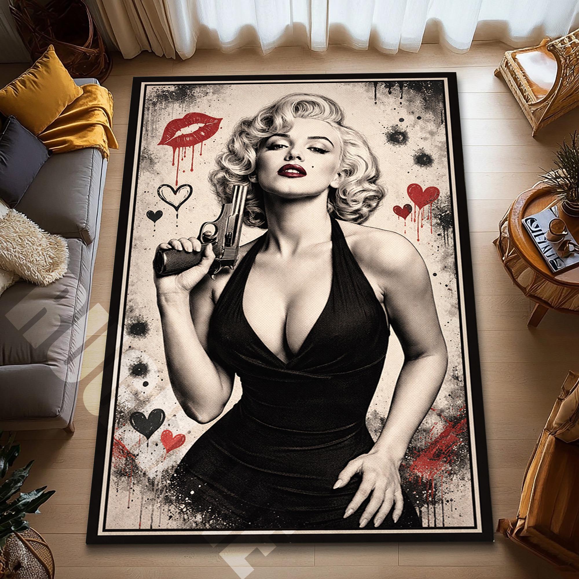 Marilyn Monroe Rug - Etsy