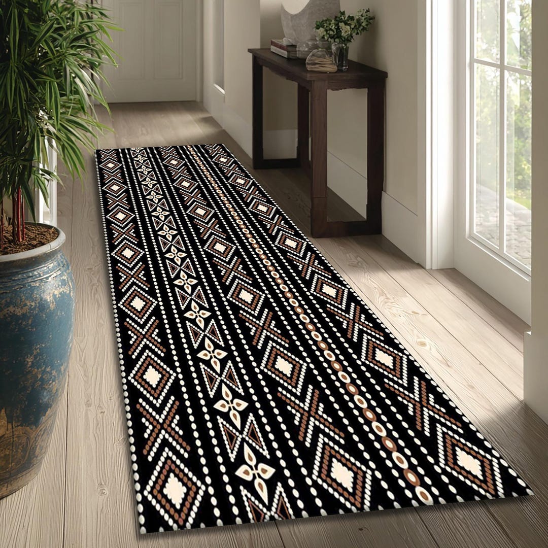 High End Runner Rugs Luxury Runner Rug for Hallway, Modern Non Slip Carpet Runner, Soft ...