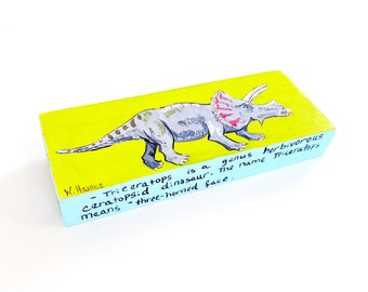 Triceratops | Wooden Block