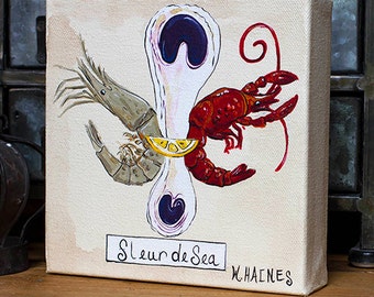 Fleur de Sea - Mini Canvas