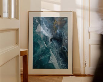 Coastal Ocean Canvas Print | Modern Framed Seascape Photography