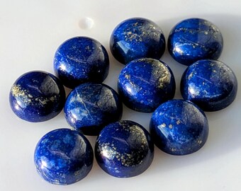 Cabochão de Lápis-lazúli Natural | Gema Solta Azul Profundo