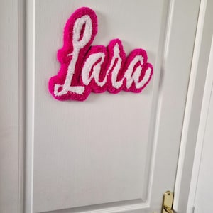 Personalized door plate
