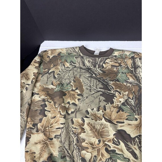 Vintage Ranger Realtree Camo Sweatshirt Mens XL Brown Hunting Outdoor Y2K 90s View 4
