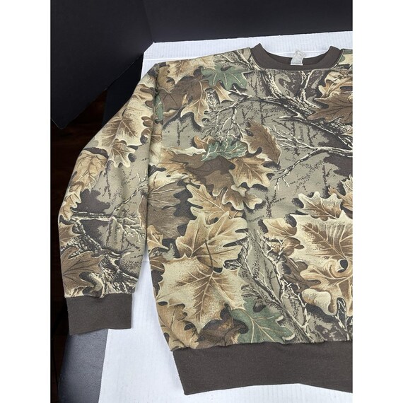 Vintage Ranger Realtree Camo Sweatshirt Mens XL Brown Hunting Outdoor Y2K 90s View 3