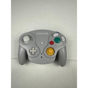 OEM Nintendo GameCube WaveBird Wireless Controller Grey Untested As is