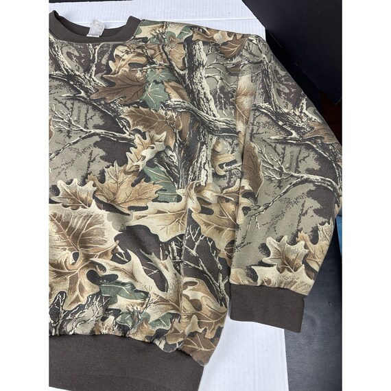 Vintage Ranger Realtree Camo Sweatshirt Mens XL Brown Hunting Outdoor Y2K 90s View 2