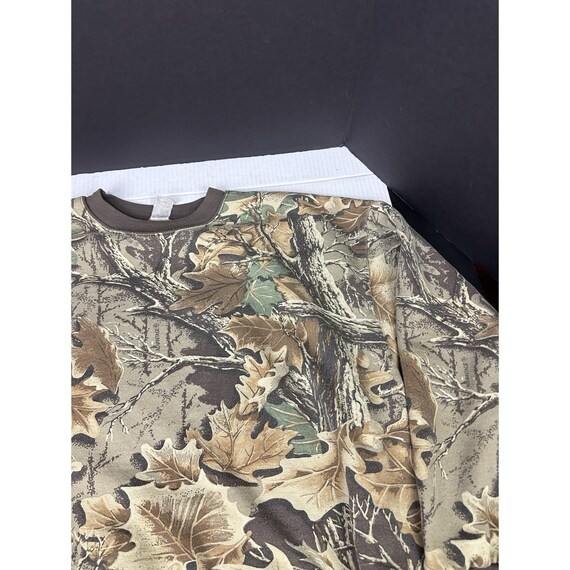 Vintage Ranger Realtree Camo Sweatshirt Mens XL Brown Hunting Outdoor Y2K 90s View 5