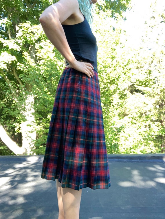 Pendleton Pleated Wool Skirt, small/medium - image 6