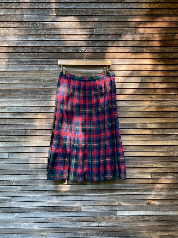 Pendleton Pleated Wool Skirt, small/medium - image 7