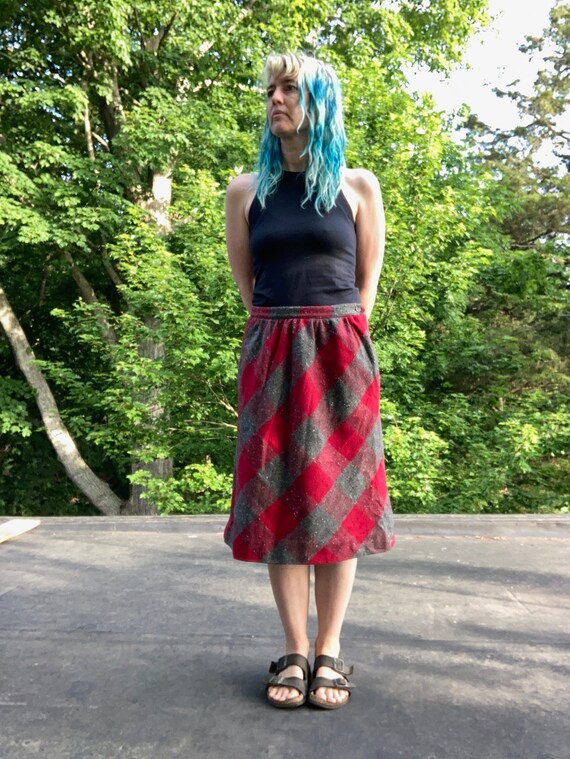 Green midi cheap skirt 30