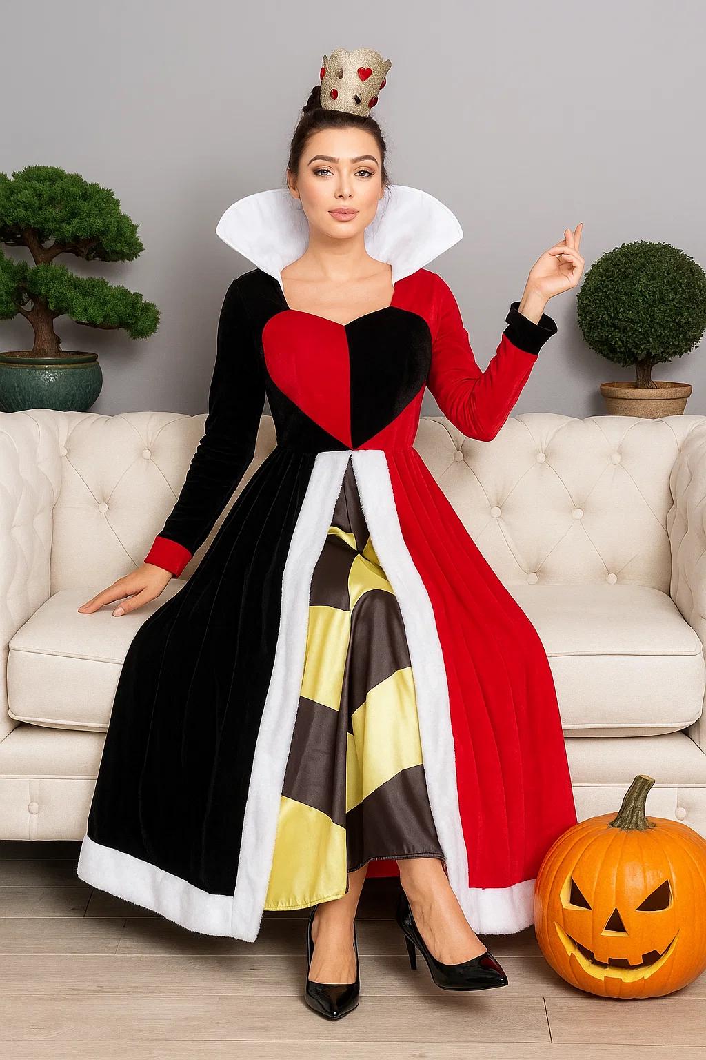 Adult Alice in Wonderland Dress - Main Image