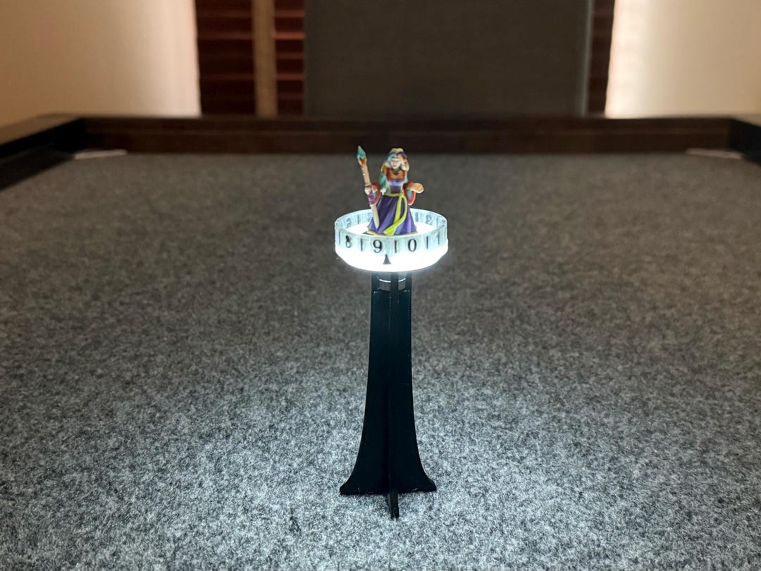 RPG Miniature Riser With Indicator and Light - Etsy