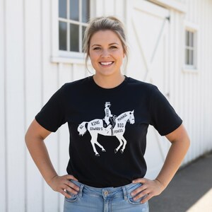 Dressage All King Edward's Horses T-shirt Tee