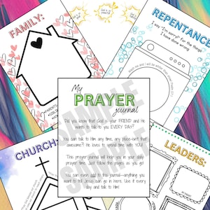 Kids Prayer Journal Printable