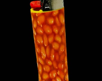 Novelty Baked Beans Bic Lighter: Smoker Gift