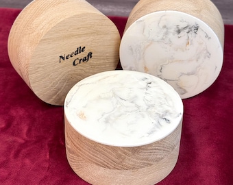 Epoxy Resin Pattern Weights Set of 3, Sewing Pattern Weights, Fabric Weights, Ash Wood Pattern Holders, Sewing Gift