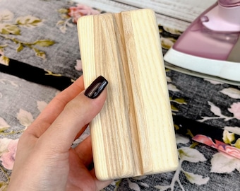 Martillo de sastre de doble cara de 12 cm, yunque de sastre, prensador de puntas, regalo para costureras, accesorios de costura