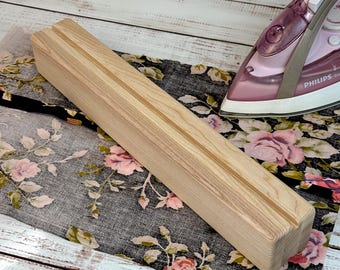 Tabla de planchar de doble cara de 40 cm, regalo único para costureras: tabla de planchar para planchar con precisión y planchar puntos.