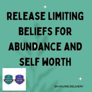 Release Limiting Beliefs for Abundance & Self-Worth – 30-Minute Body and Emotion Code  Healing Session