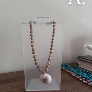 Pendant Shell Necklaces - August Drop (A-D)