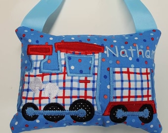 Choo choo train tooth fairy pillow