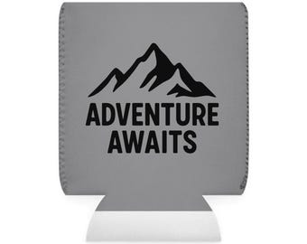 Colorful Can Cooler Sleeve - Ideal Gift for Outdoor Enthusiasts, Camping Accessory, Beverage Holder for Summer Gatherings, Vibrant Cooler