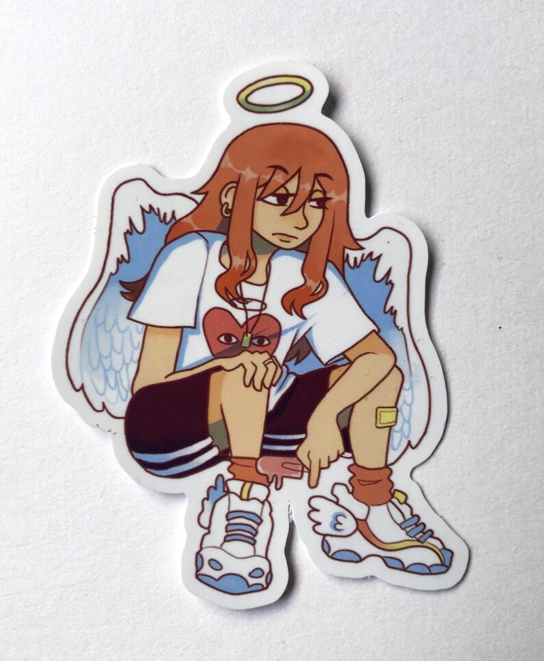 Angel Devil Chainsaw Man Sticker - Etsy