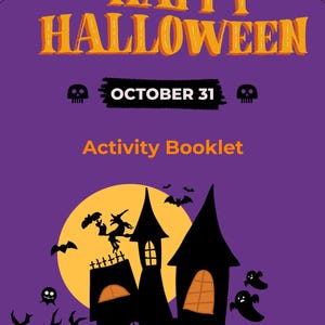 Halloween-activiteitenboek (graad 1-4)