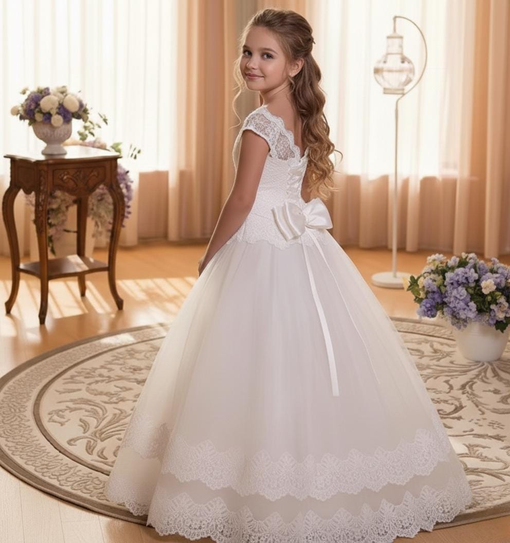 Vintage First Communion Dress - Etsy