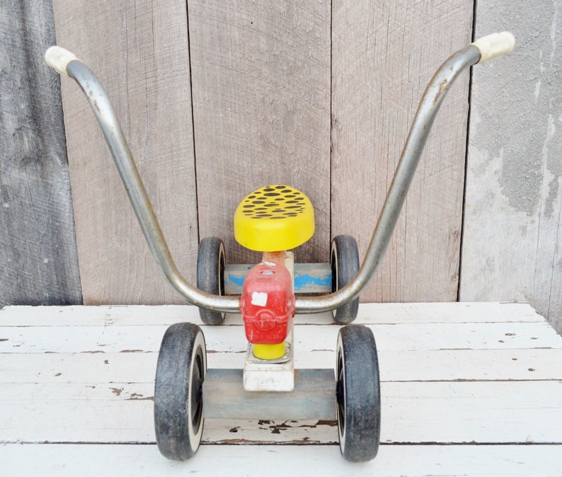 Playskool Ride On Tyke Bike Wooden Scooter Toddler First Bike Etsy