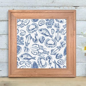 Nautical Cross Stitch Pattern: Sea Life Design (PDF Download 201x200 Stitches)