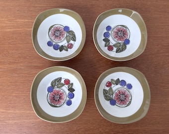 Set of 4 Vintage Figgjo Flint CORSICA Bowls