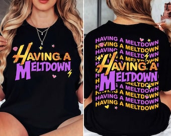 Retro Having A Meltdown Hannah Montana PNG, Disneyland Channel Girls Trip Png, Teenager Movie Png, Mental Health Humor Png,Digital Download