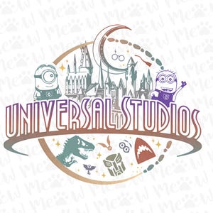 Universal Studios Halloween PNG, Universal Studios Png, Family Vacation Png, Mouse and Friends Png Halloween Theme, Trick or treat