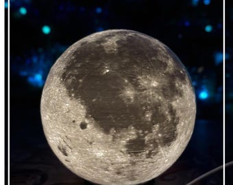 USB Led - Moon Lamp | 3D printed model