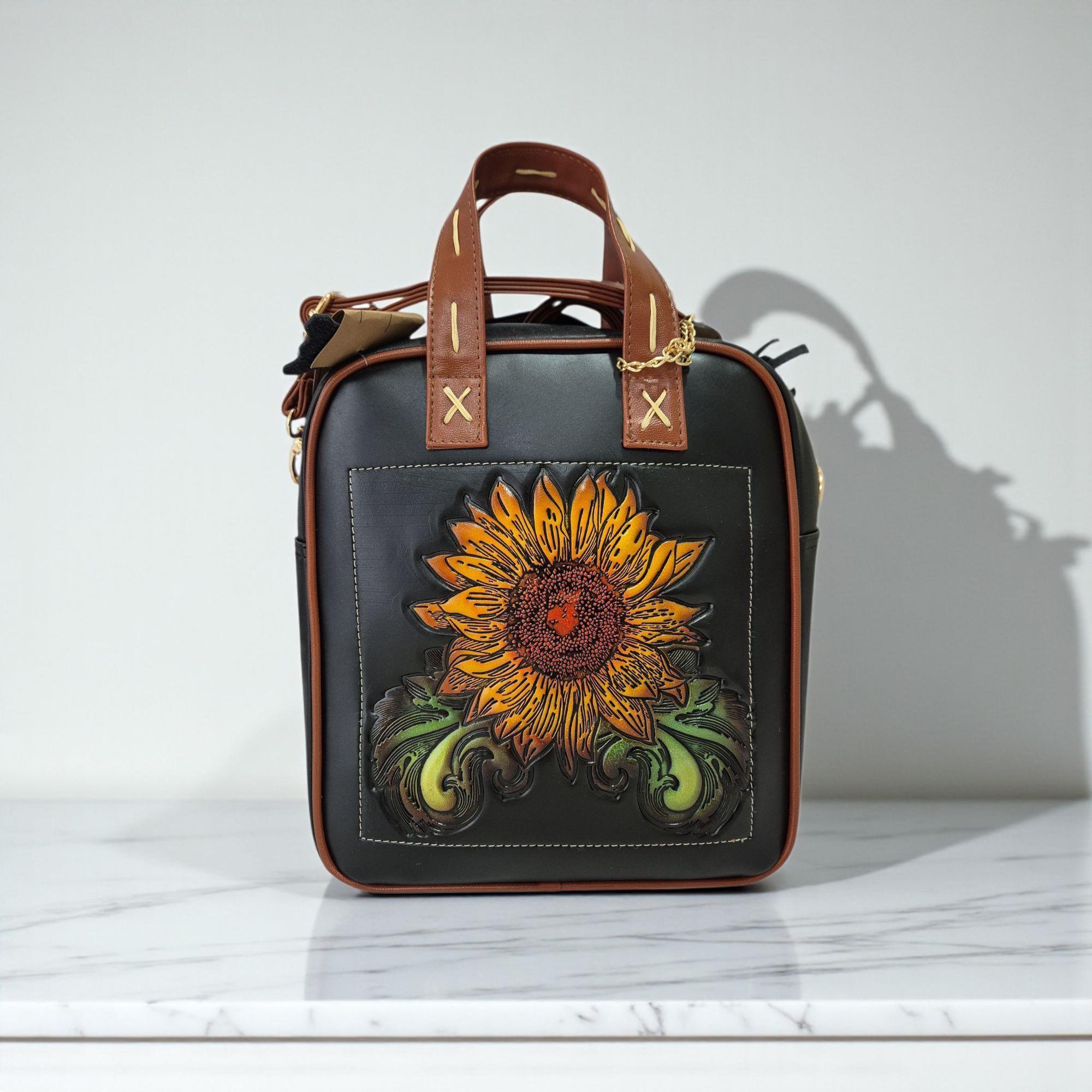 Leather Backpack Handpainted - Etsy
