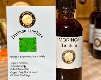 Moringa Tincture | 2 oz bottle