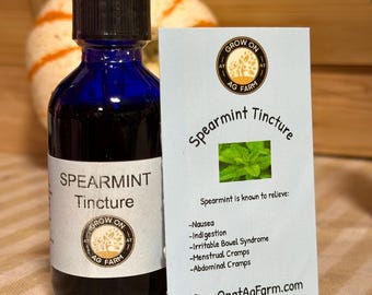 Spearmint Tincture | 2 oz