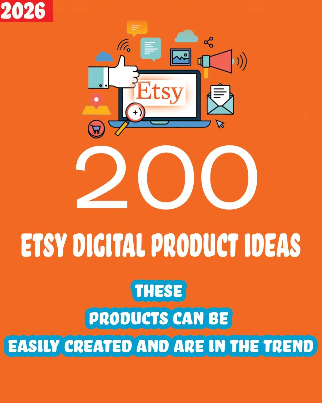 Etsy 200 Digital Product Ideas 200 Things You Can Create and Sell - Etsy