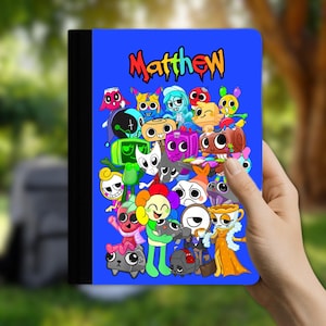 Dandy's World Custom Composition Notebook for Kids - Any Background Color