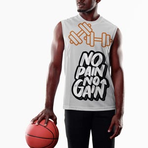 Personalized Unisex Tank Top: Custom Sleeveless Muscle Tee