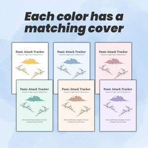 Panic Attack Tracker Printable: Coping, Triggers & Calming Log (PDF) image 10